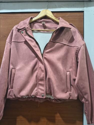 Bomber Gamuza con Plush