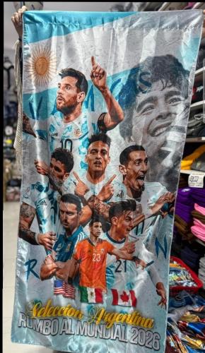 Banderas Sublimadas de Argentina Mundial 2026 - Miniatura 2
