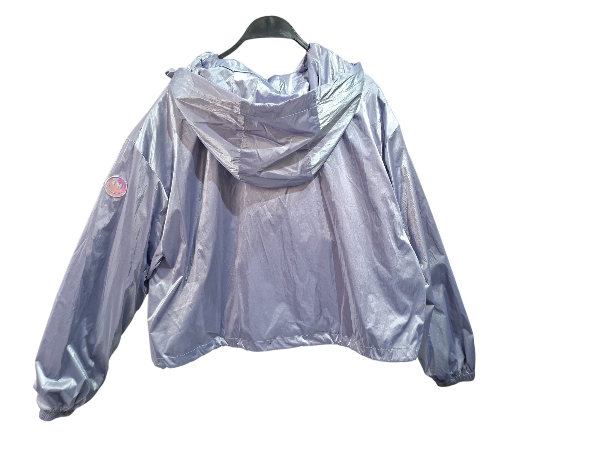 Campera Rompeviento Metalizada Dama - Imagen 2