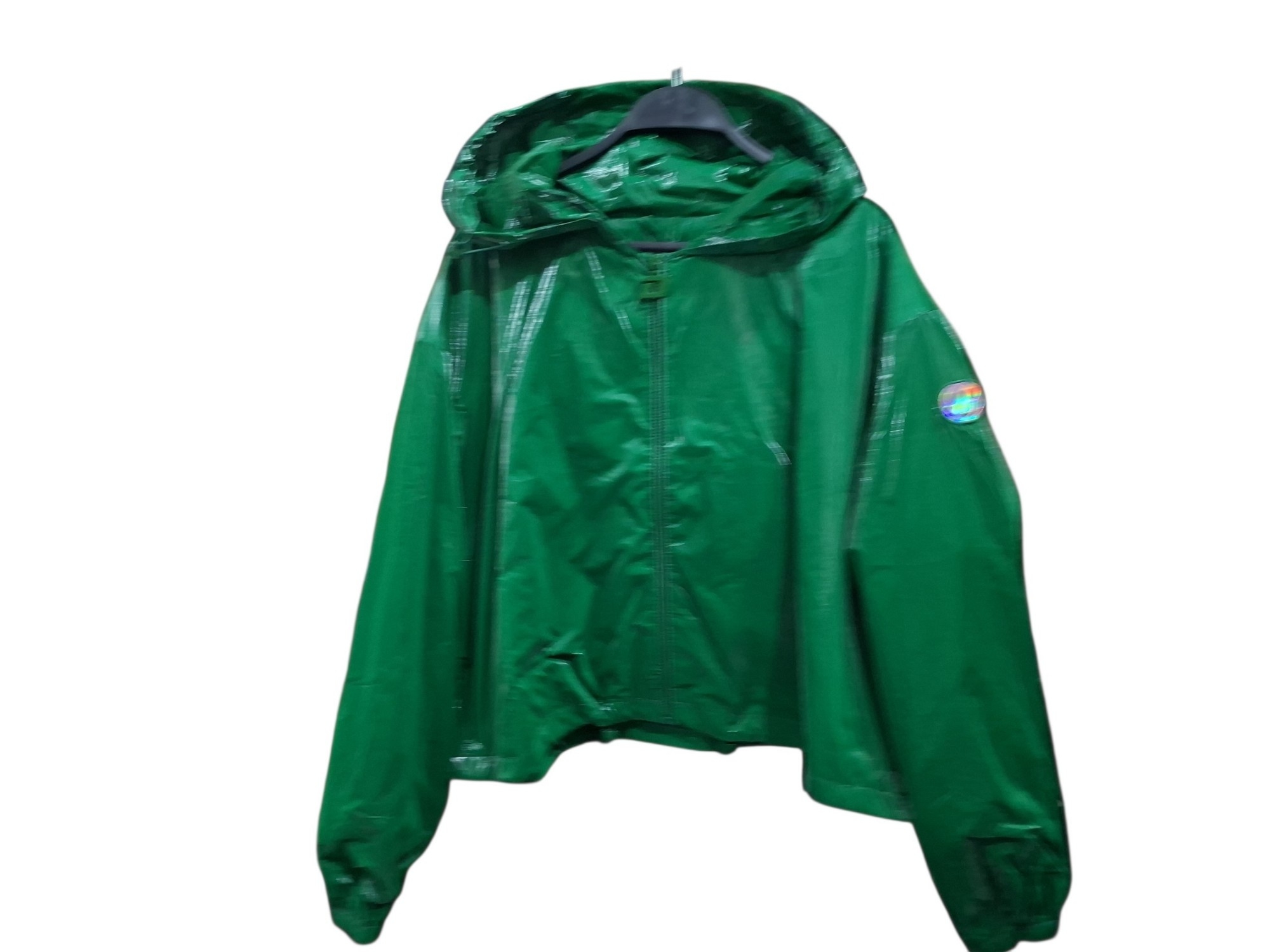 Campera Rompeviento Metalizada Dama - Imagen 3