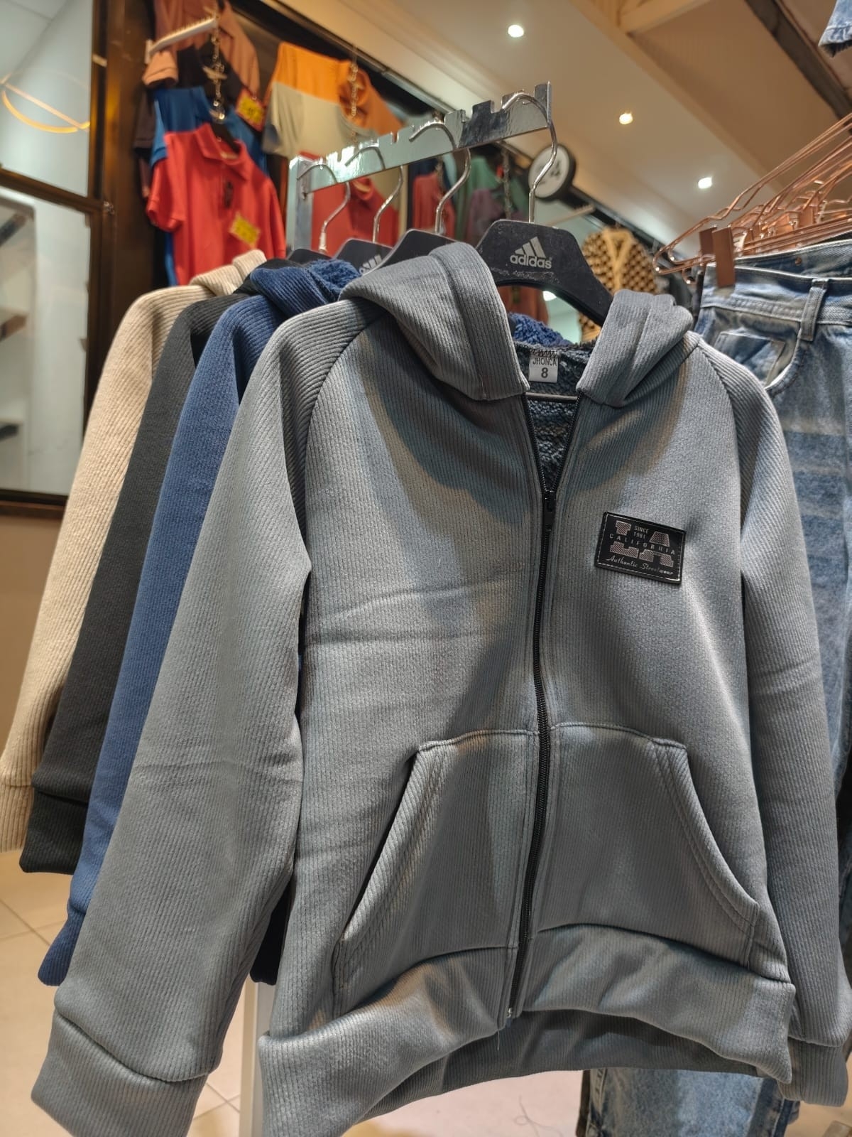 Campera Sarah Kay con Piel - Imagen 1