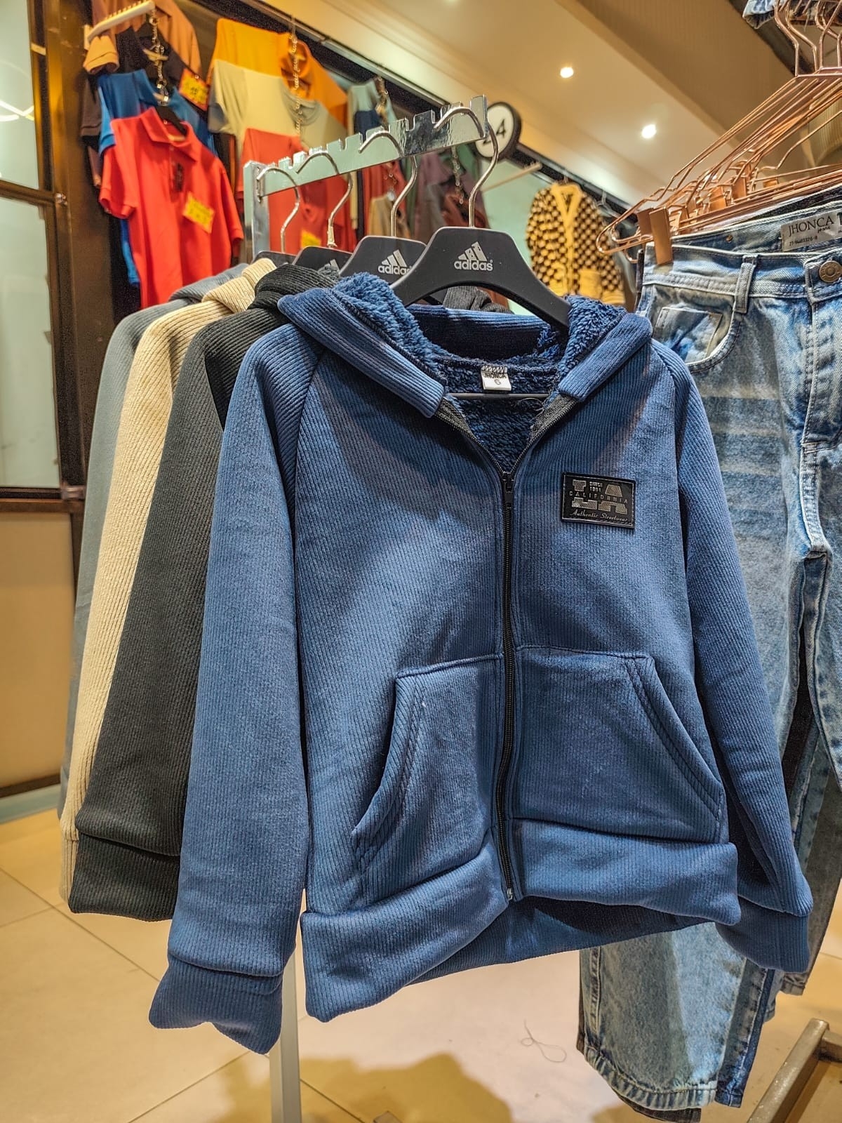 Campera Sarah Kay con Piel - Imagen 2