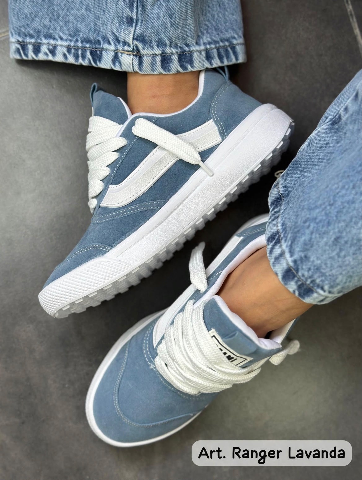Zapatillas Deportivas Gamuza - Imagen 3