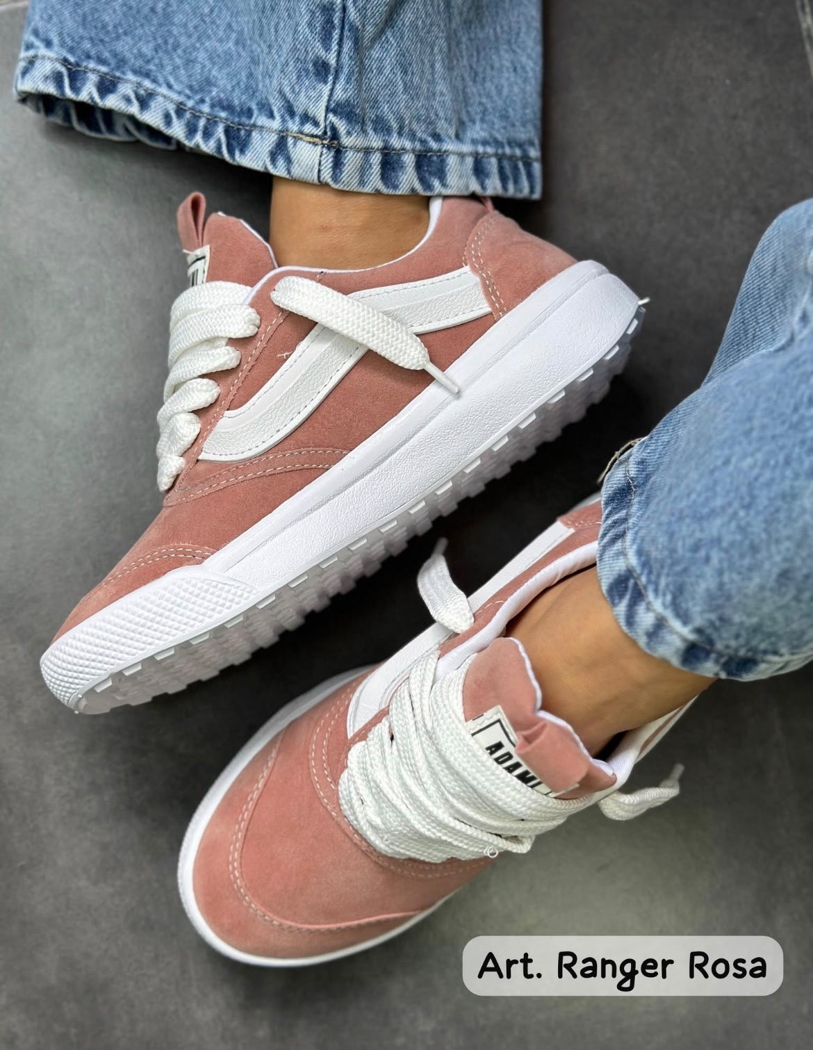 Zapatillas Deportivas Gamuza - Imagen 4