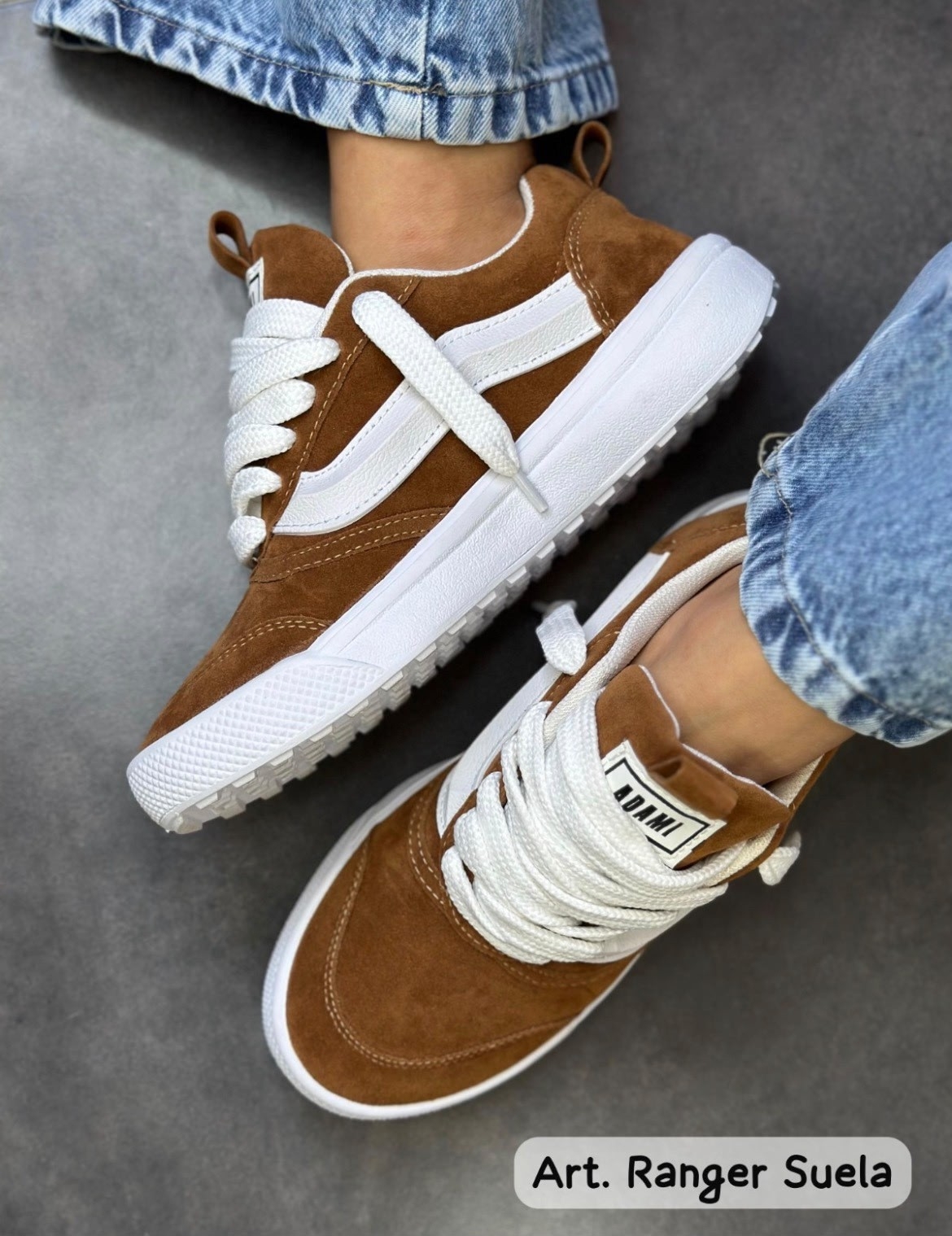 Zapatillas Deportivas Gamuza - Imagen 5