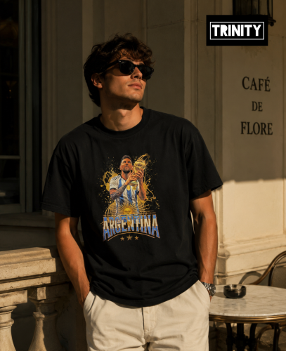 Remera Messi Varias Estampas