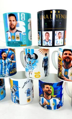 Tazas Plastica Messi Leyenda Argentina Mundial 2026
