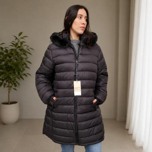 Campera Talle Especial Marca Hp con Peluche Corderito Interno Campera de Mujer - Miniatura 3