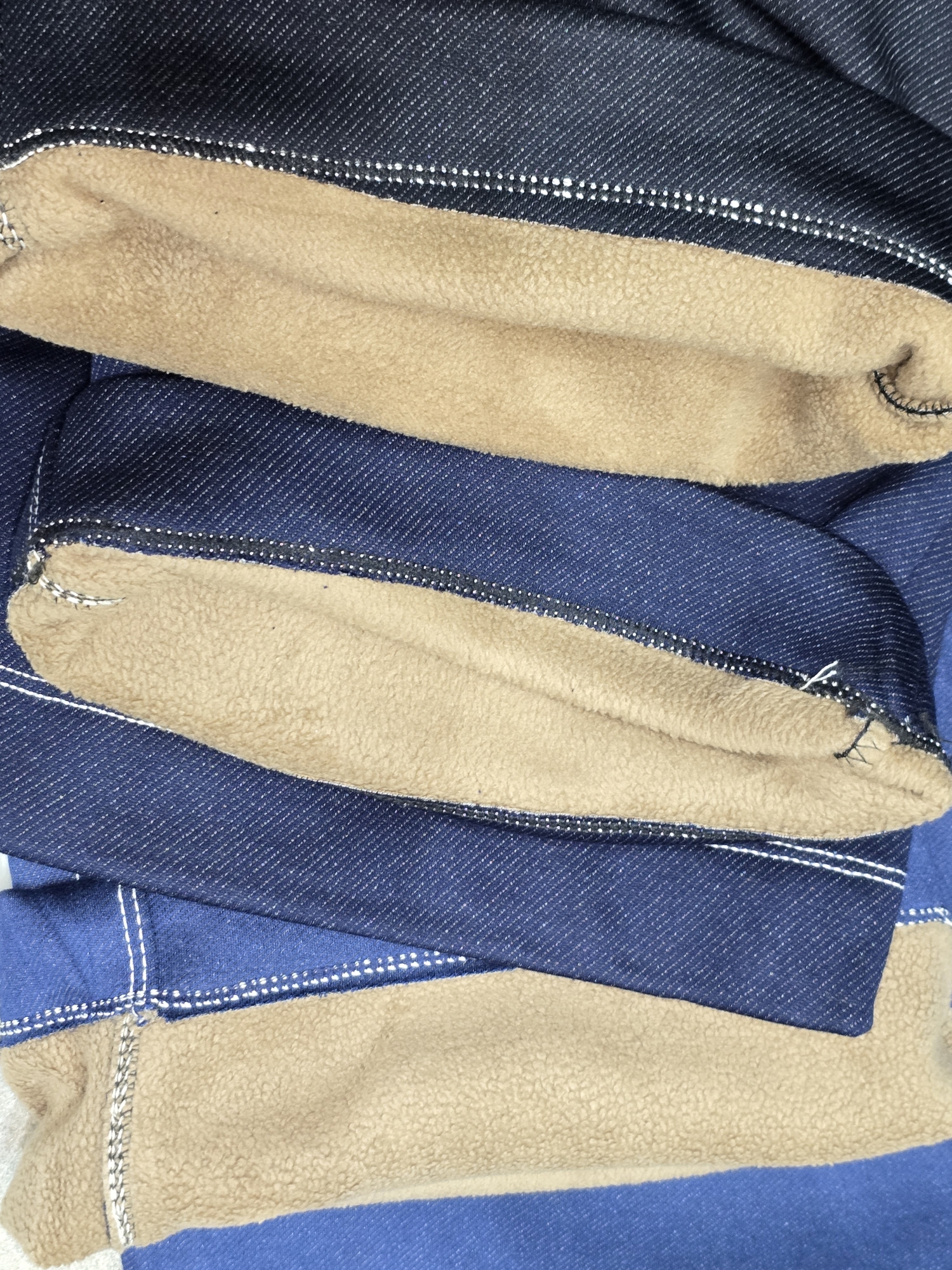 Baggy Semi Jeans con Piel Excelente Calidad - Imagen 6