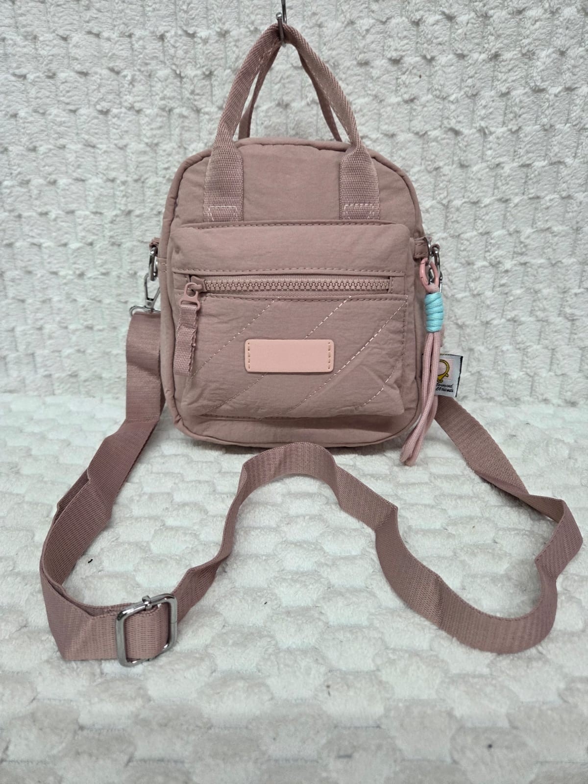 Bolsito Morral Tela Impermeable - Imagen 3