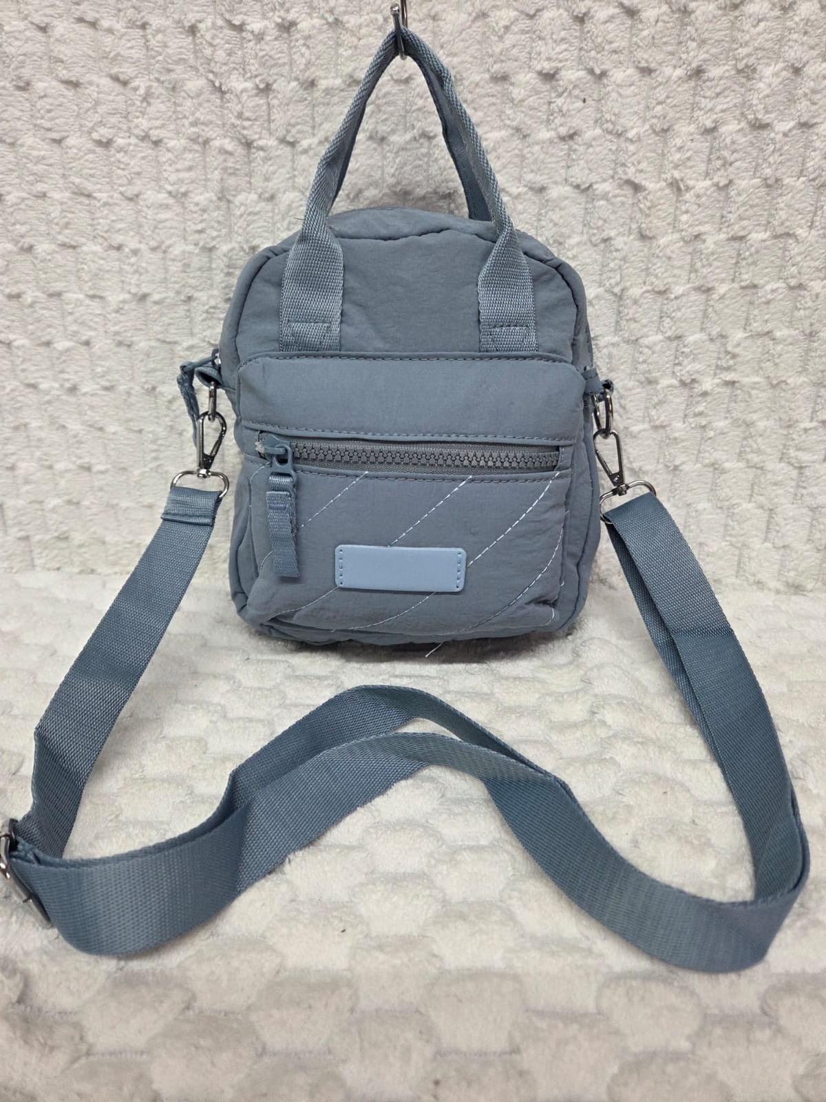 Bolsito Morral Tela Impermeable - Imagen 4