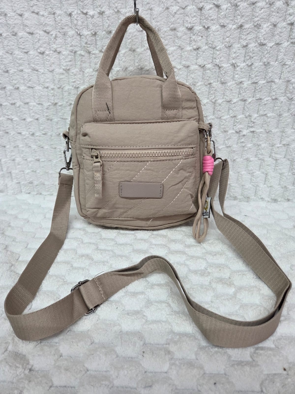 Bolsito Morral Tela Impermeable - Imagen 5