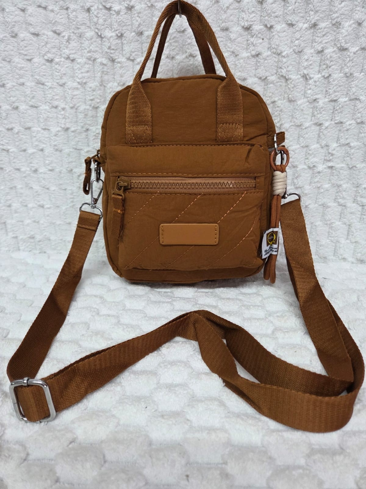 Bolsito Morral Tela Impermeable - Imagen 6