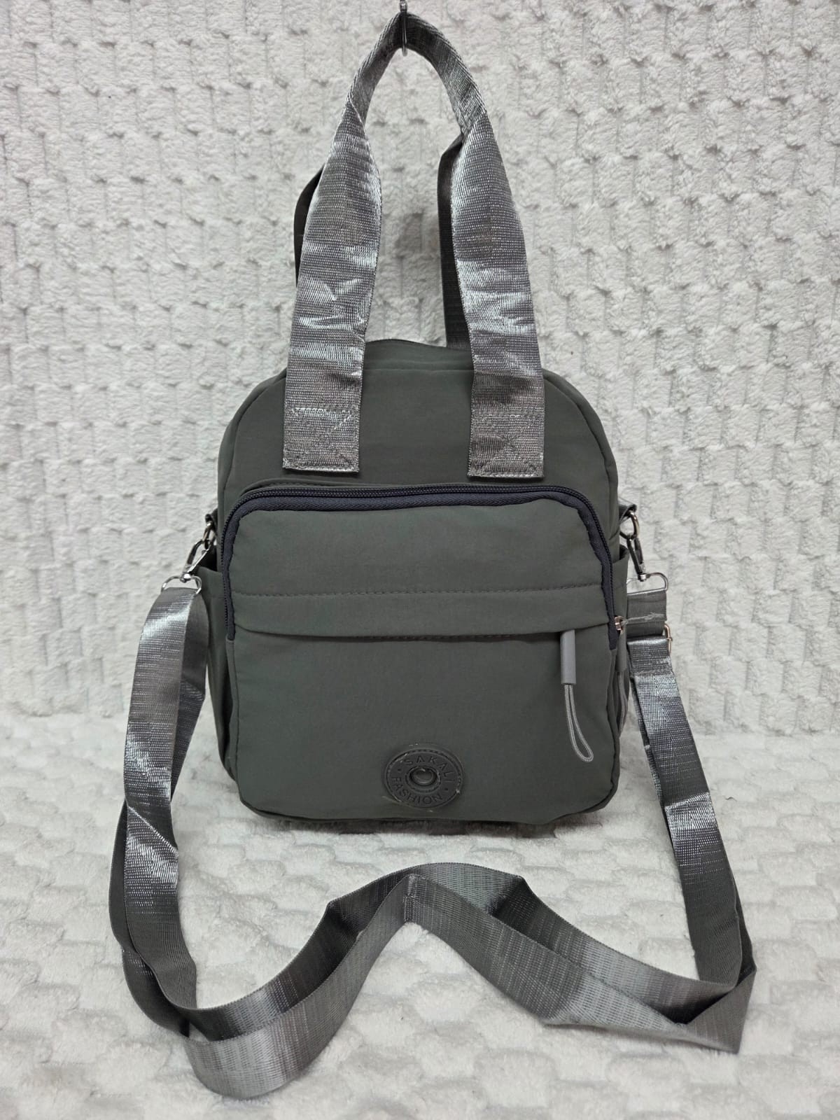Mochila Bolso Morral (3 en 1) Tela Impermeable - Imagen 3