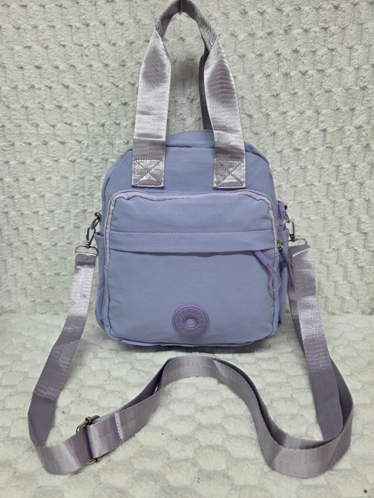 Mochila Bolso Morral (3 en 1) Tela Impermeable - Imagen 4