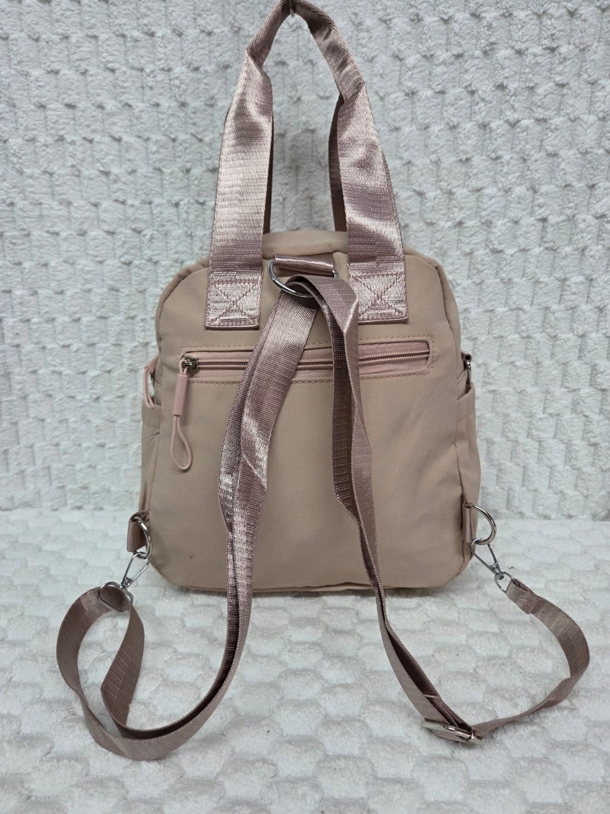 Mochila Bolso Morral (3 en 1) Tela Impermeable - Imagen 5