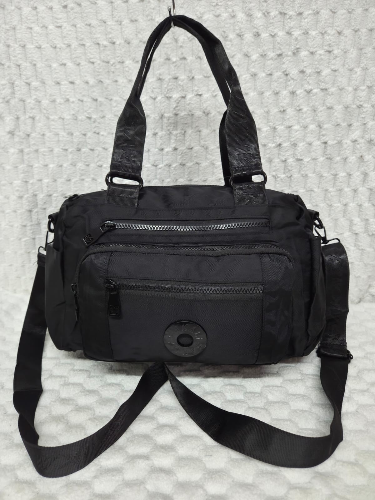 Bolso  Morral Tela Impermeable Tira Desmontable Excelente Calidad - Imagen 6