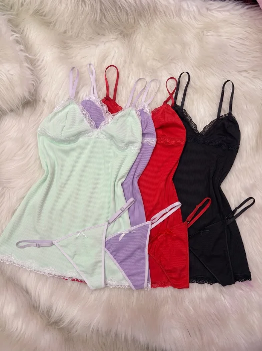 Pijamas Camisón con Less Regulable