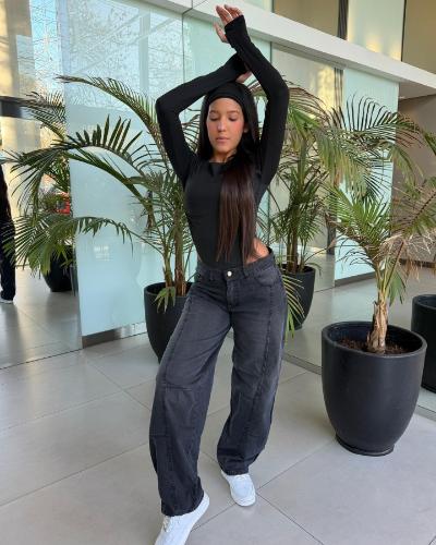 Baggy Gris Recorte