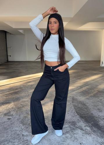 Wide Leg Negro