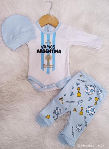 Set 3 Piezas Arg