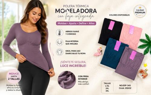 Camiseta Modeladora Termica