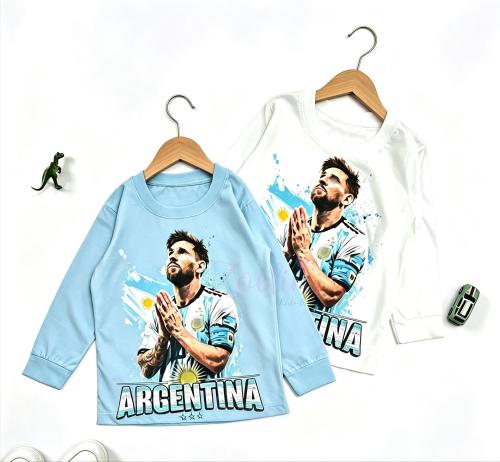 Camiseta Argentina Varon Algodón Peinado Premium - Miniatura 5