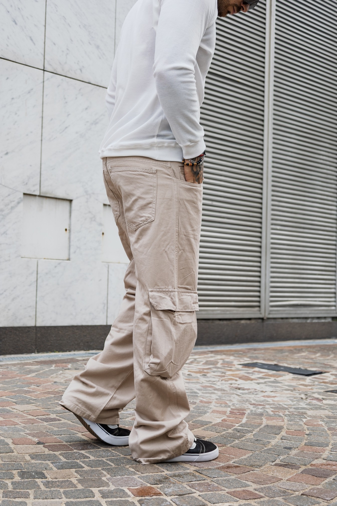 Baggy Cargo Beige - Imagen 4