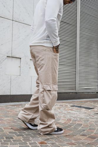 Baggy Cargo Beige - Miniatura 4