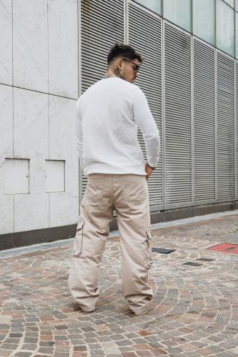 Baggy Cargo Beige - Miniatura 5