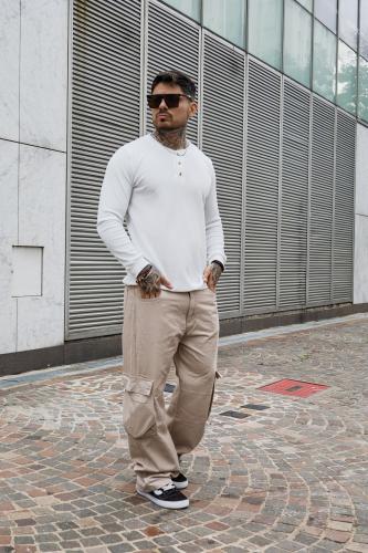 Baggy Cargo Beige - Miniatura 6