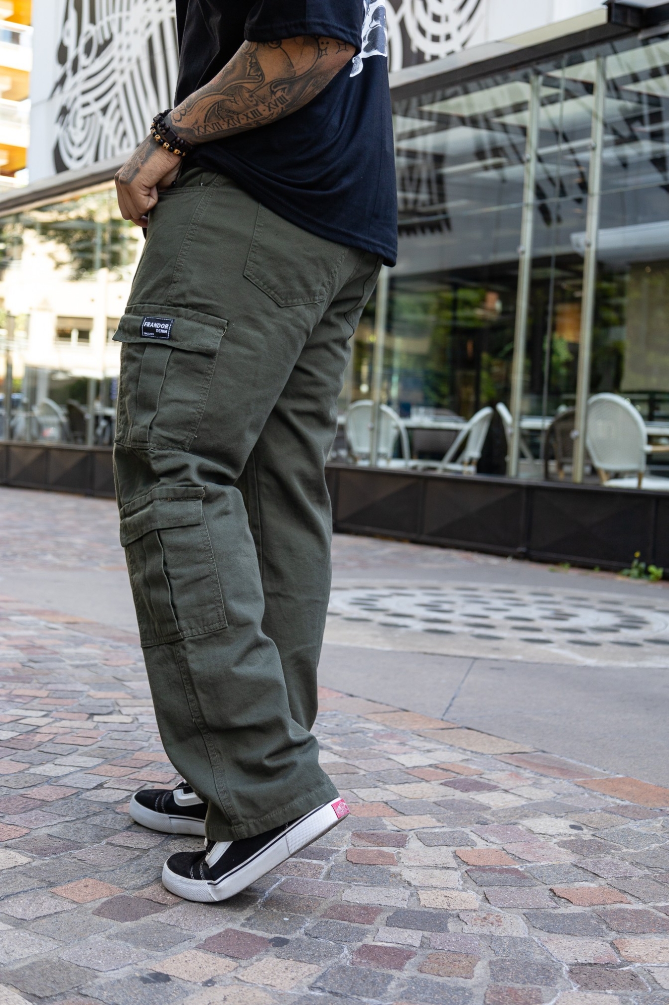 Baggy Multi Bolsillo Verde - Imagen 4