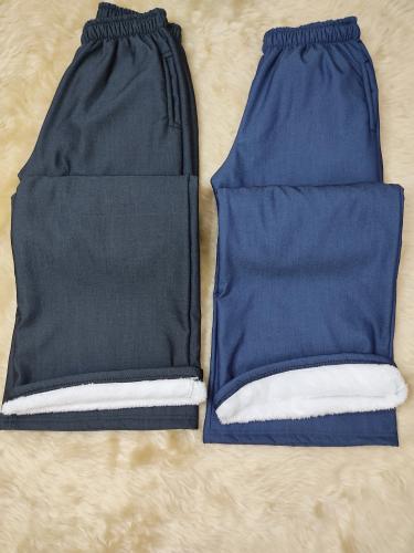 Pantalón Simil Jean con Corderito - Miniatura 3