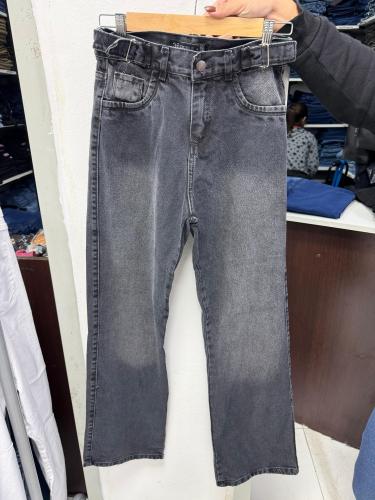 Wide Leg Gris Localizado, con Reguladores, Talles Reales
