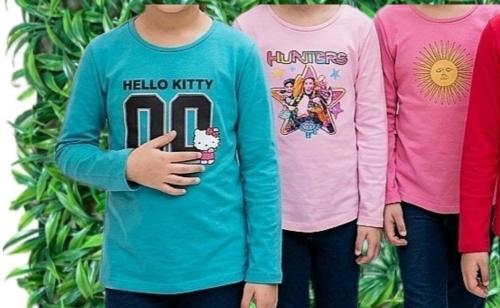 Camiseta Modal Estampado Nena