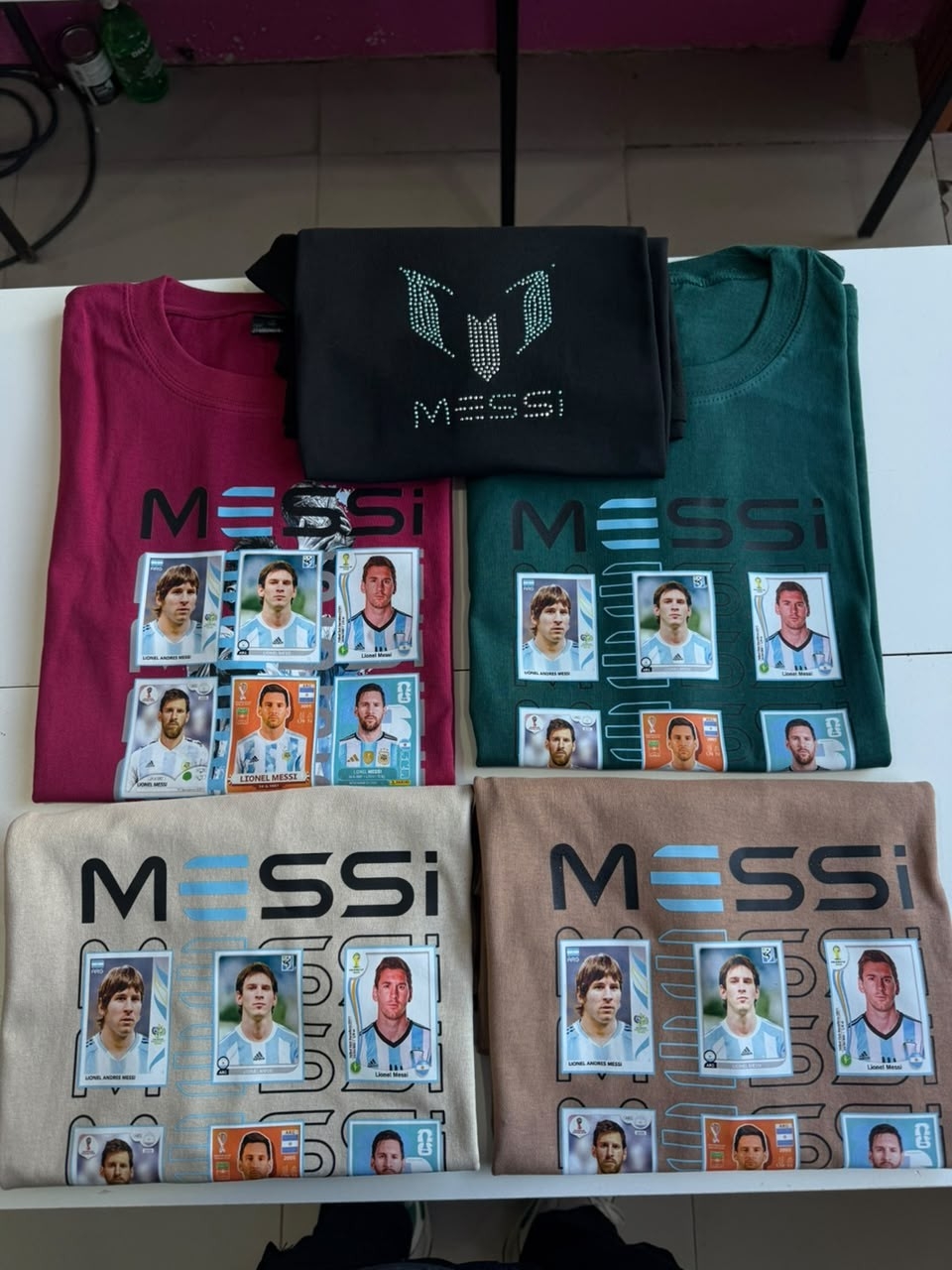 Remeras Messi Mundiales - Imagen 4