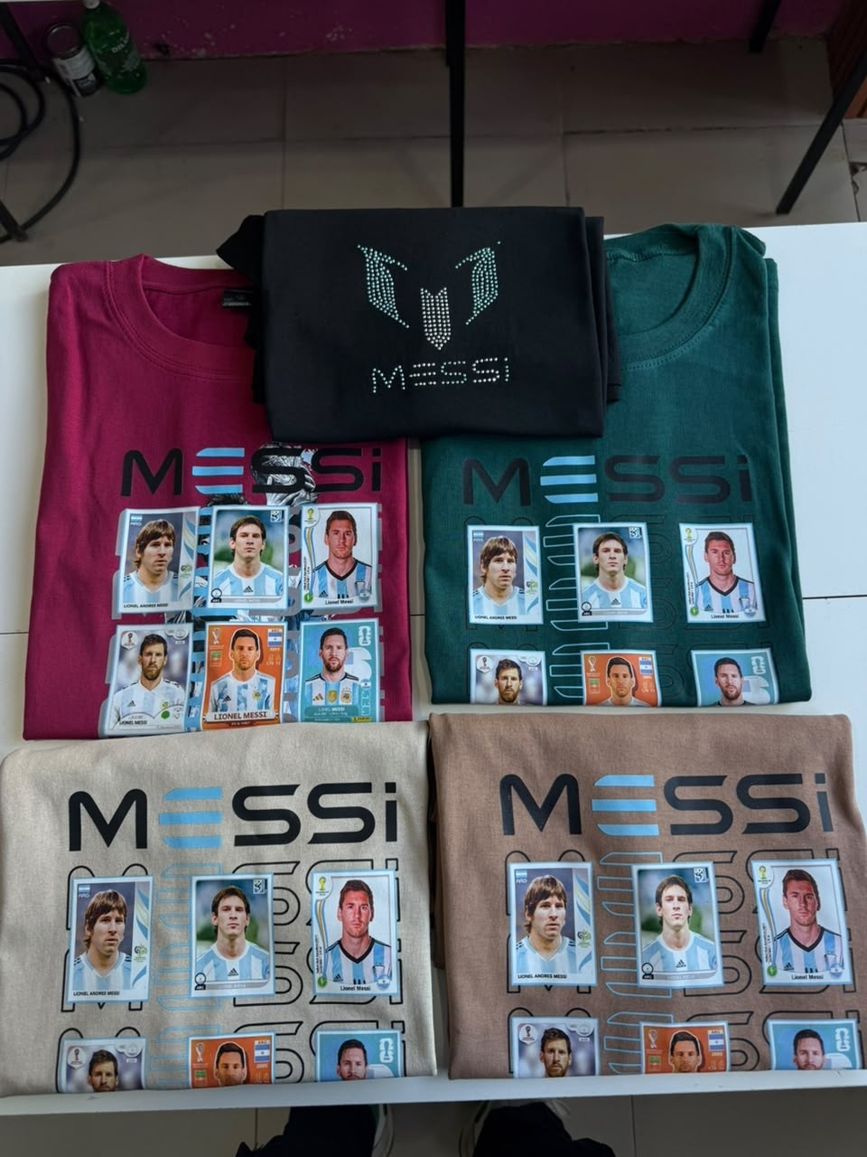 Remeras Messi Mundiales - Imagen 5