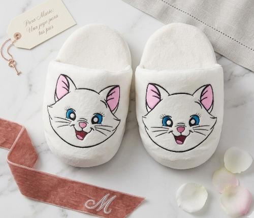 Pantuflon Gata Marie Bordado