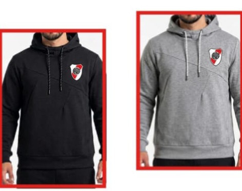 Buzo Frizado River Oficial - Imagen 3