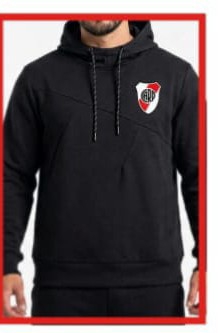 Buzo Frizado River Oficial - Imagen 2