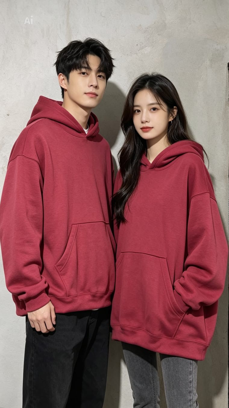 Buzo Overzise Unisex con Piel - Imagen 2