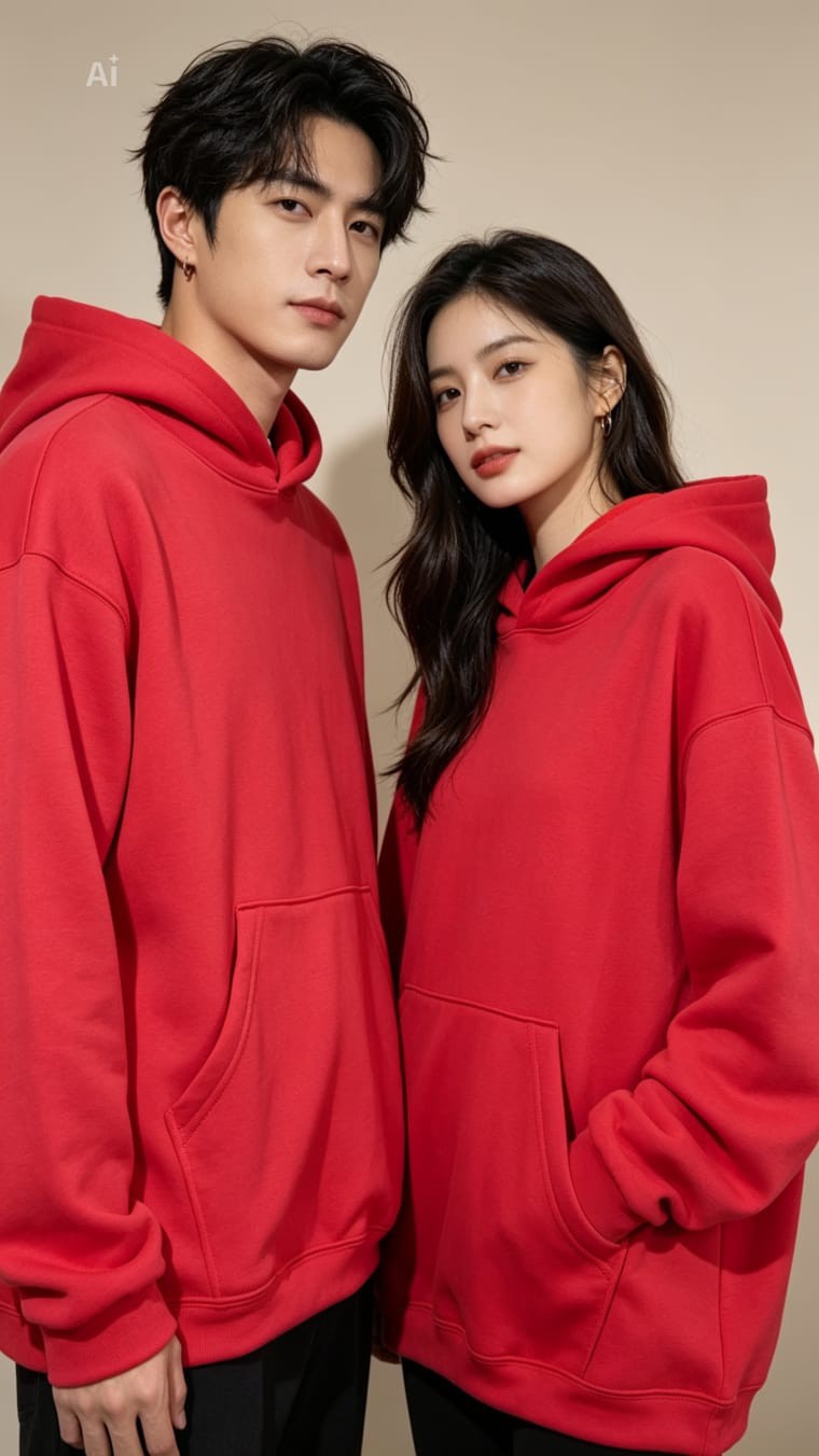 Buzo Overzise Unisex con Piel - Imagen 6