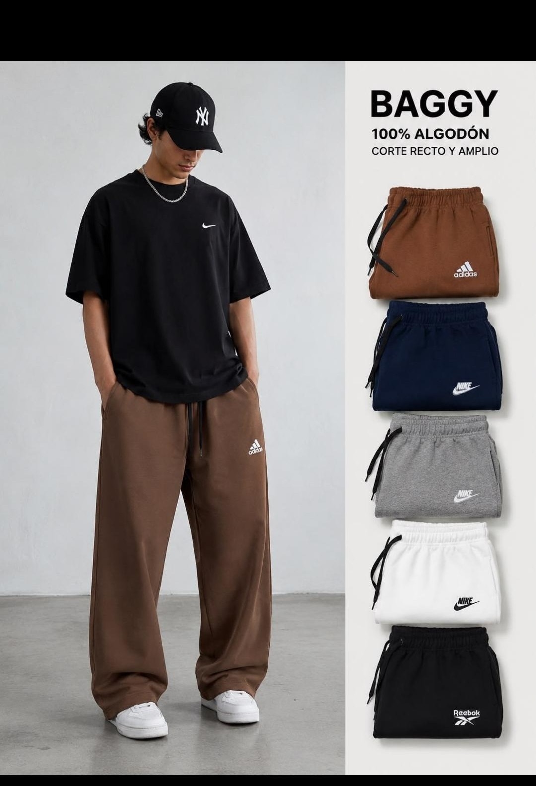Baggys Frizzado Adulto - Imagen 1