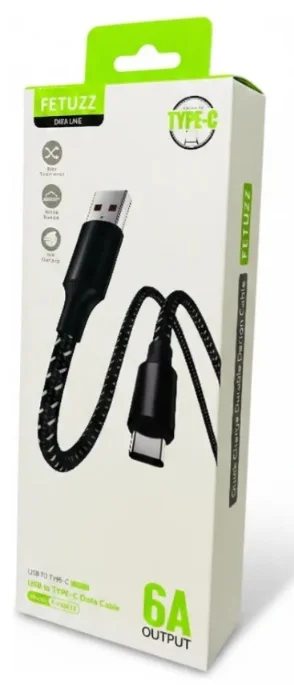 Cable Mallado Color Surtido Usb a Tipo-c 1 Metro