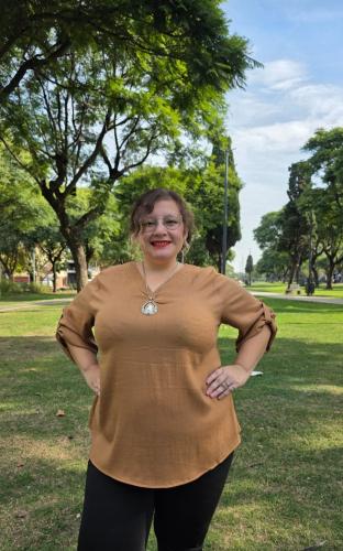 Remera de Lino con Espandes Talle Especial por Pedido