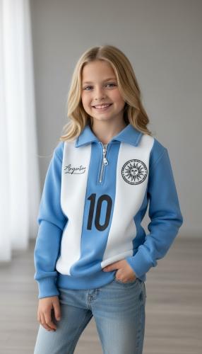 Buzo Argentina  " Tela Frisa Peinada Calidad Premium"