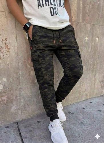 Pantalon Camofulado con Piel Excelente Calidad