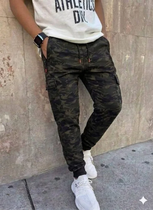 Pantalon Camofulado con Piel Excelente Calidad