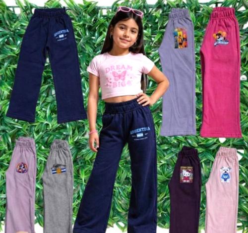 Palazo Frizzado Nena con Bolsillos Estampado