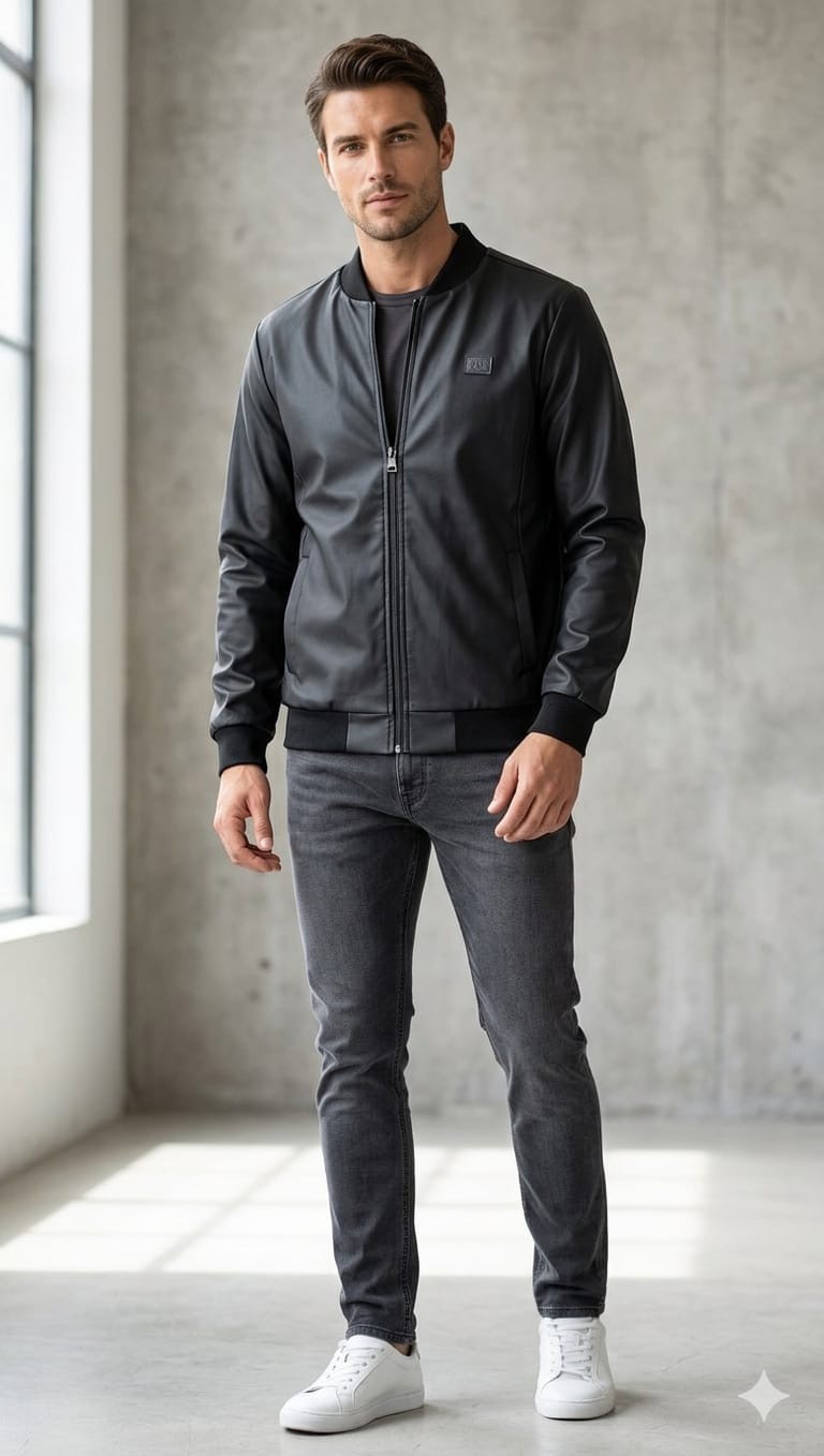 Campera Eco Cuero - Imagen 3